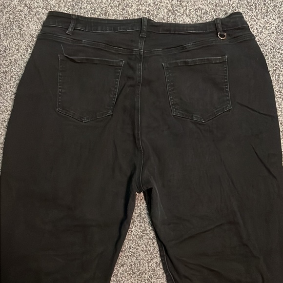 Fashion Nova Jeans 42fashion Nova Womens Black Destroyed Jeans Size